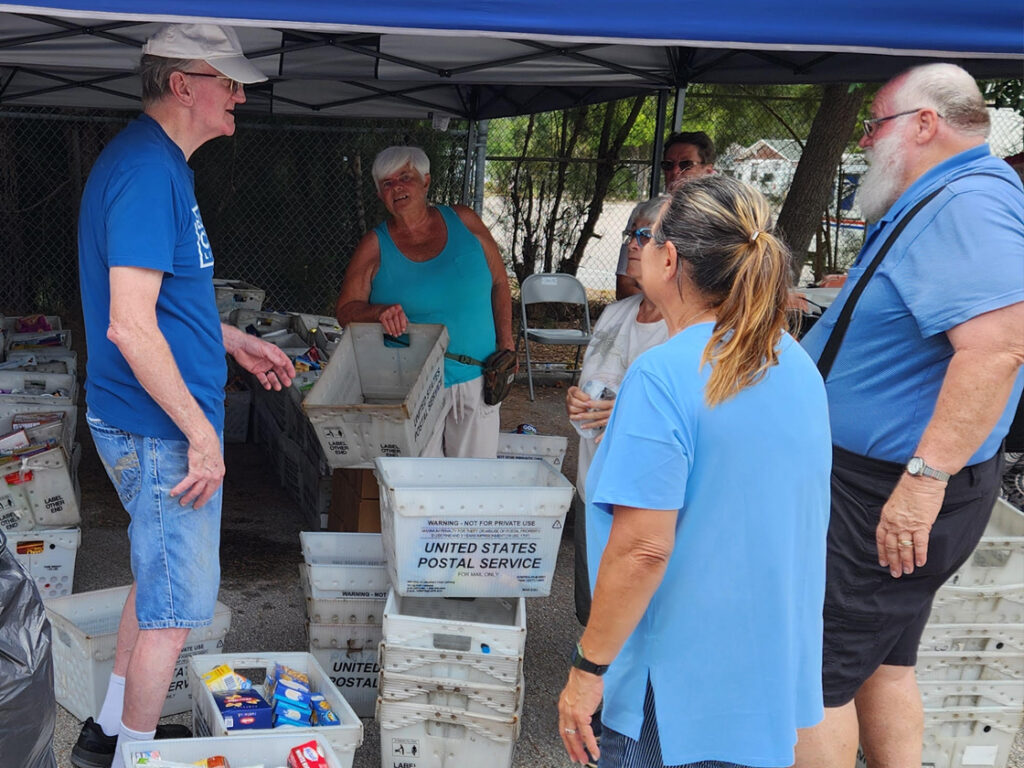 Stamp Out Hunger Drive Meeting